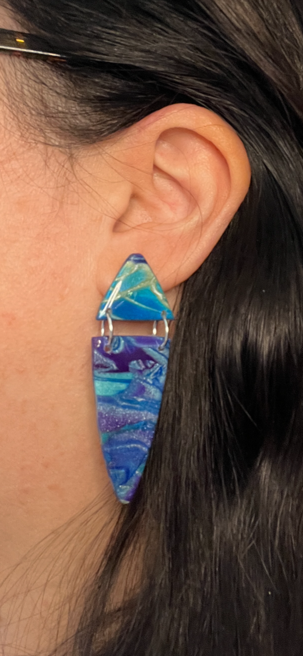 One of a kind Statement Earrings