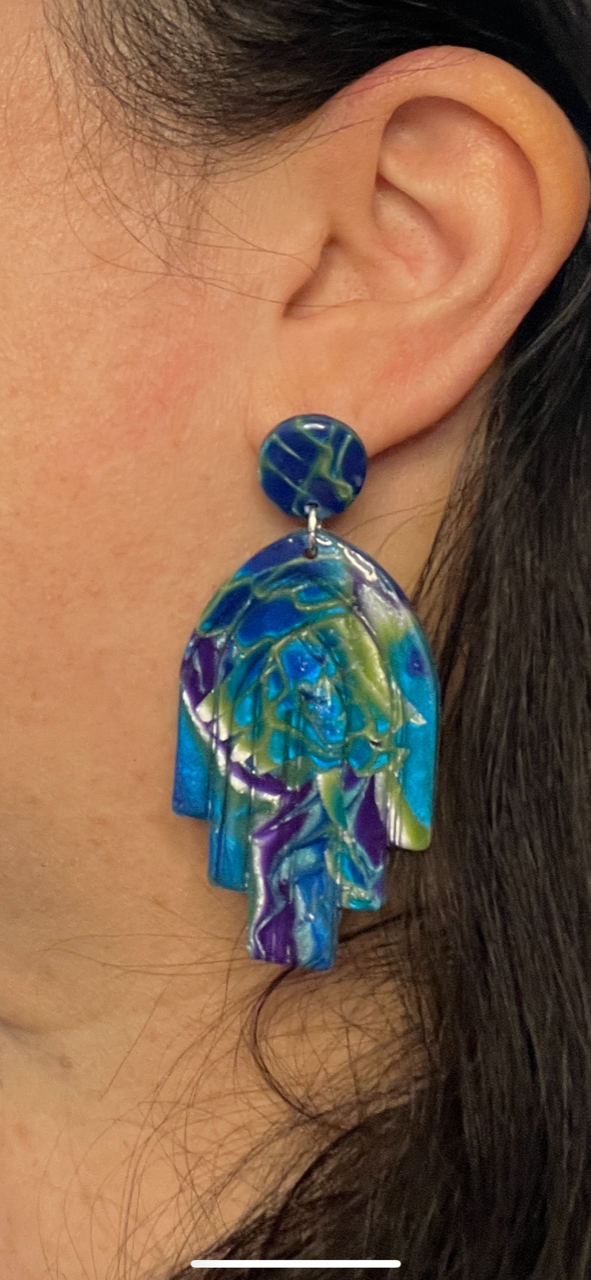 One of a kind Statement Earrings