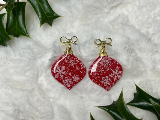 Dripball Ornament Drop Earrings