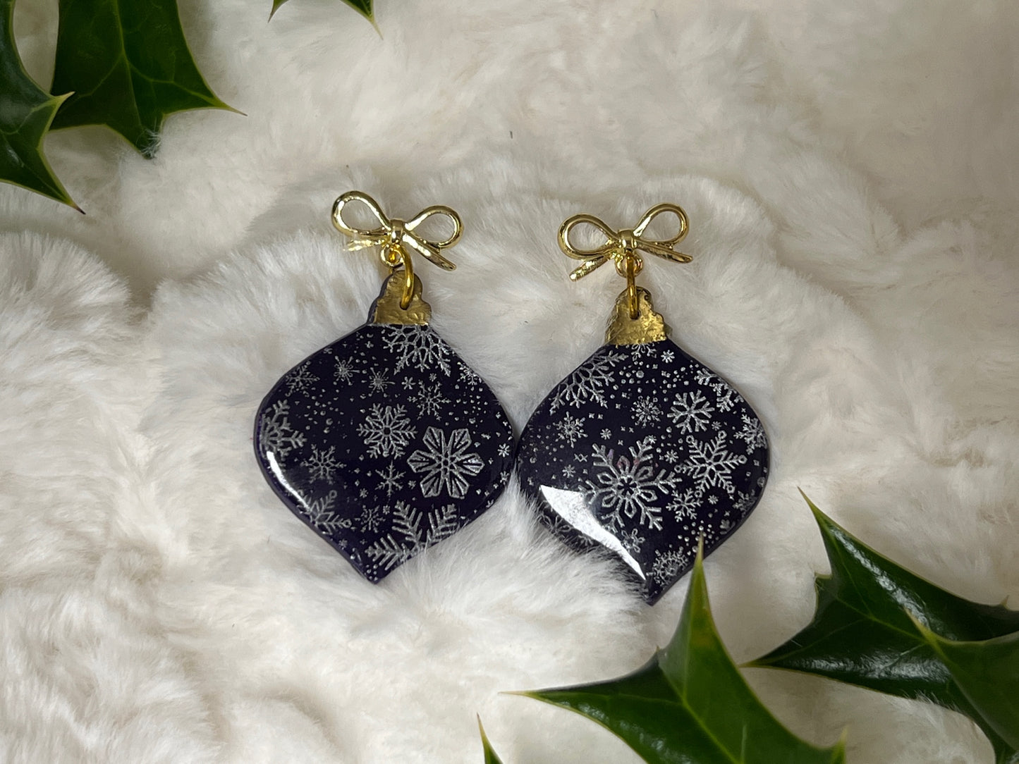 Dripball Ornament Drop Earrings