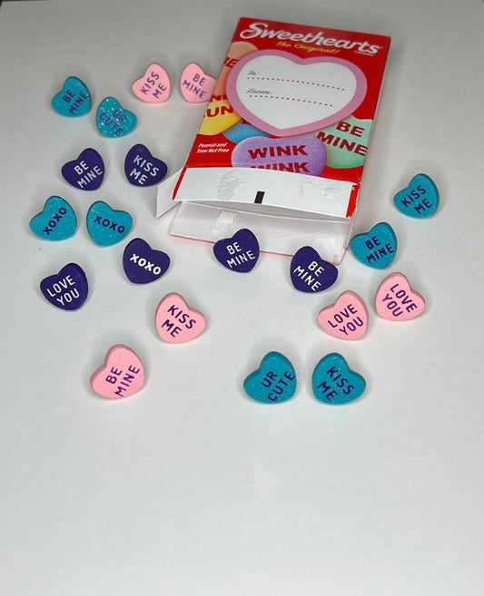 Conversation Heart Studs