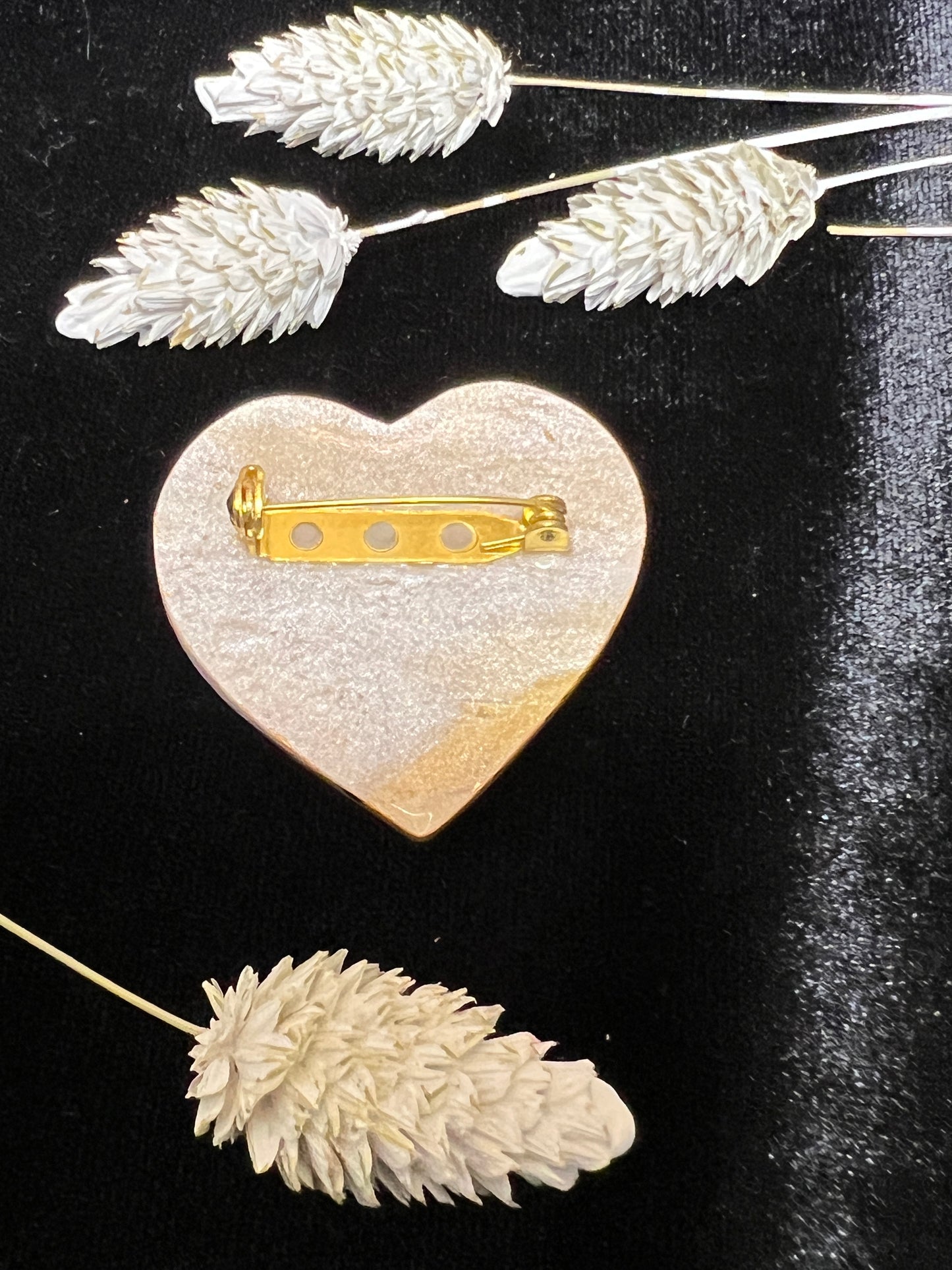 Large Heart Pins