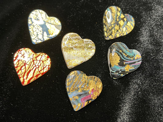 Large Heart Pins