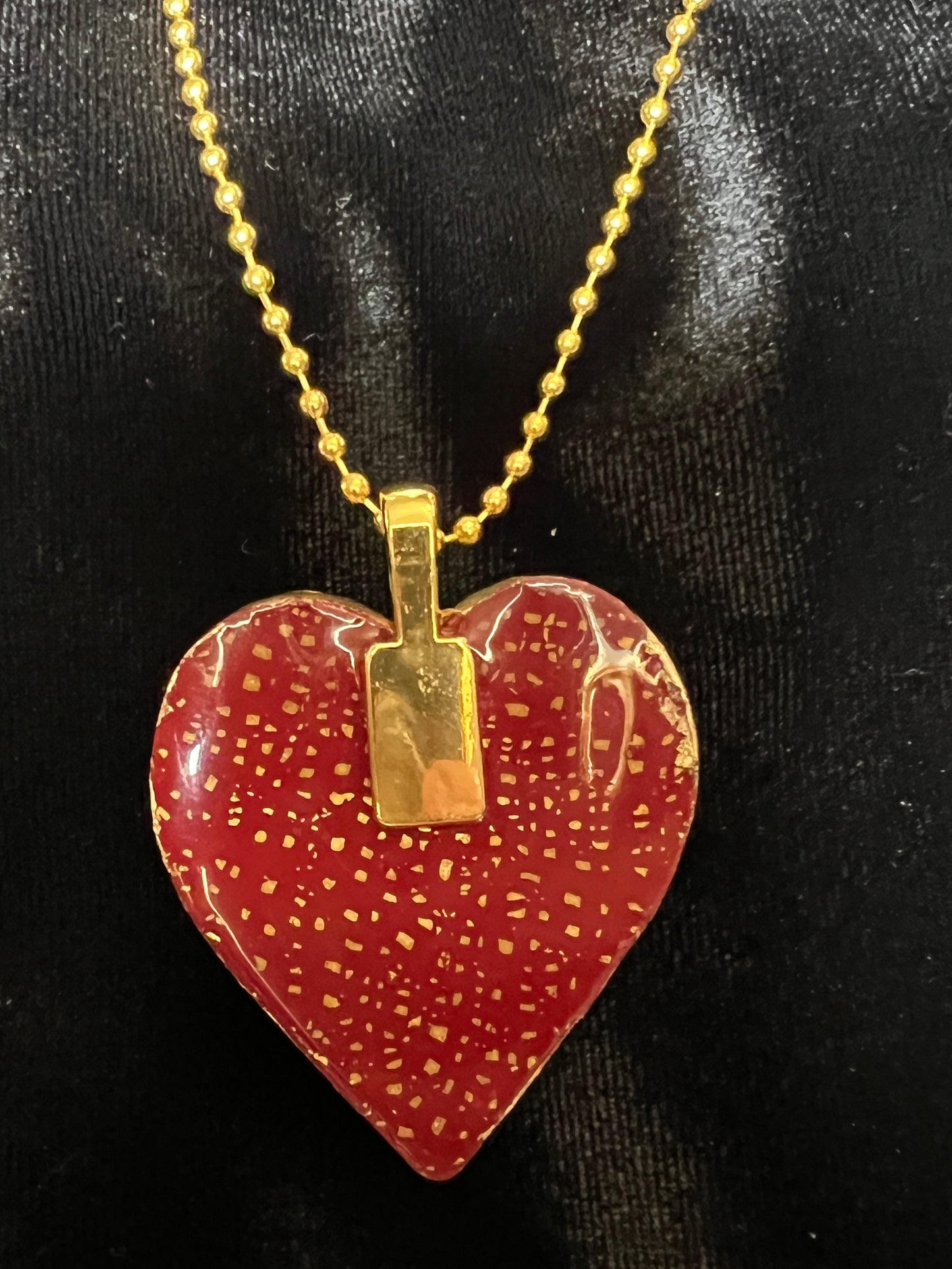 Pillow Heart Pendants