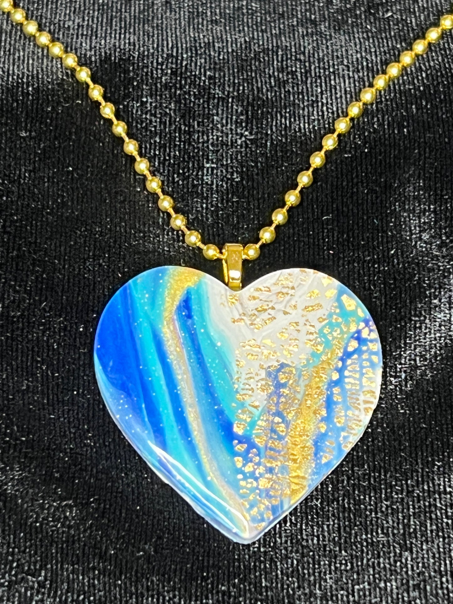 Large Heart Pendant Necklace