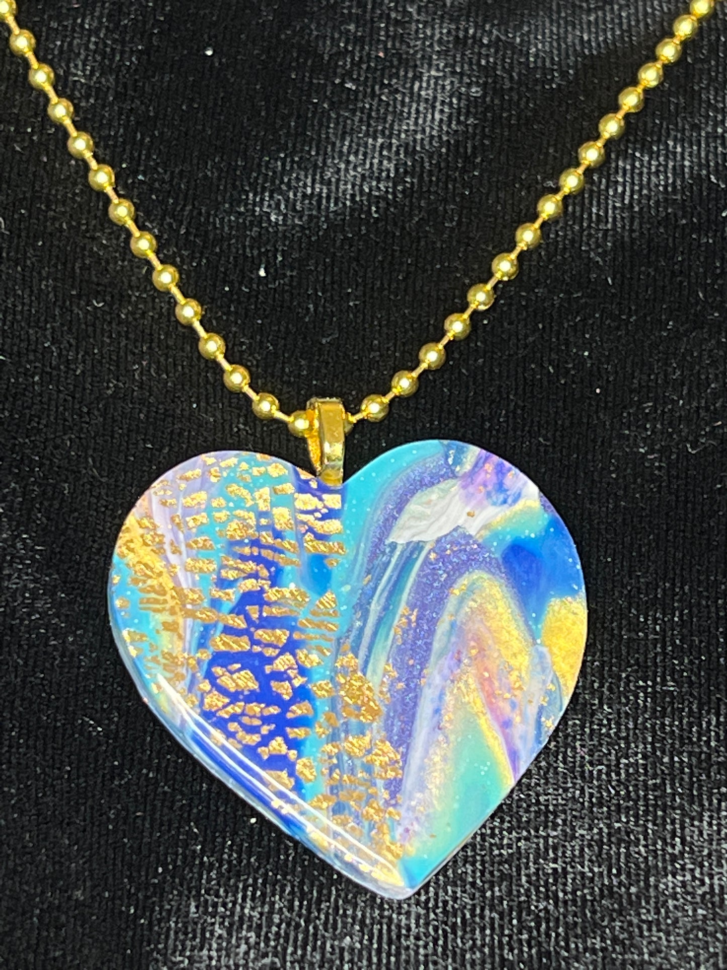 Large Heart Pendant Necklace