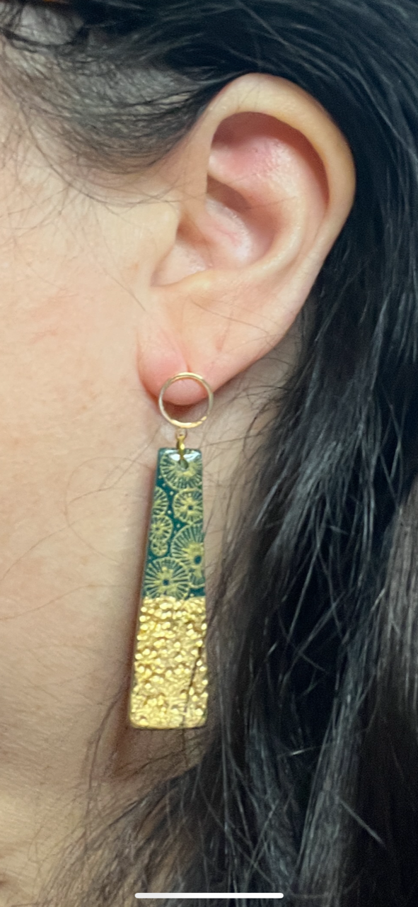 Narrow Dangle Earrings