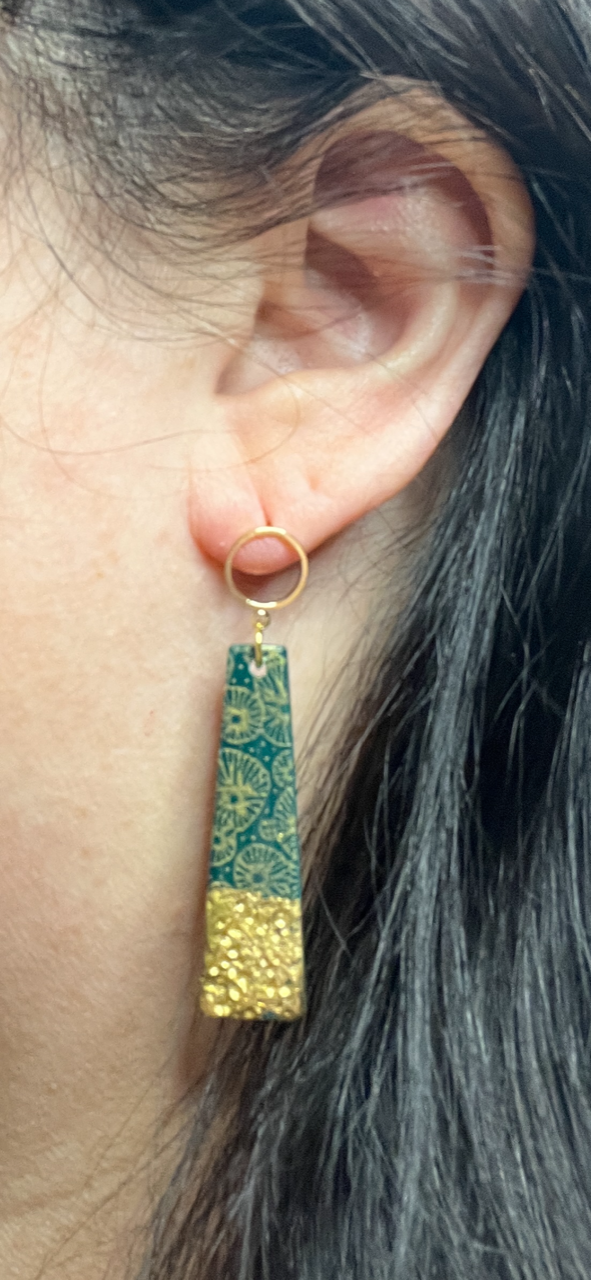 Narrow Dangle Earrings