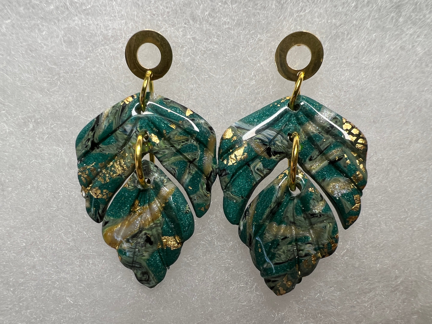 Dancing Leaf Drop Earrings