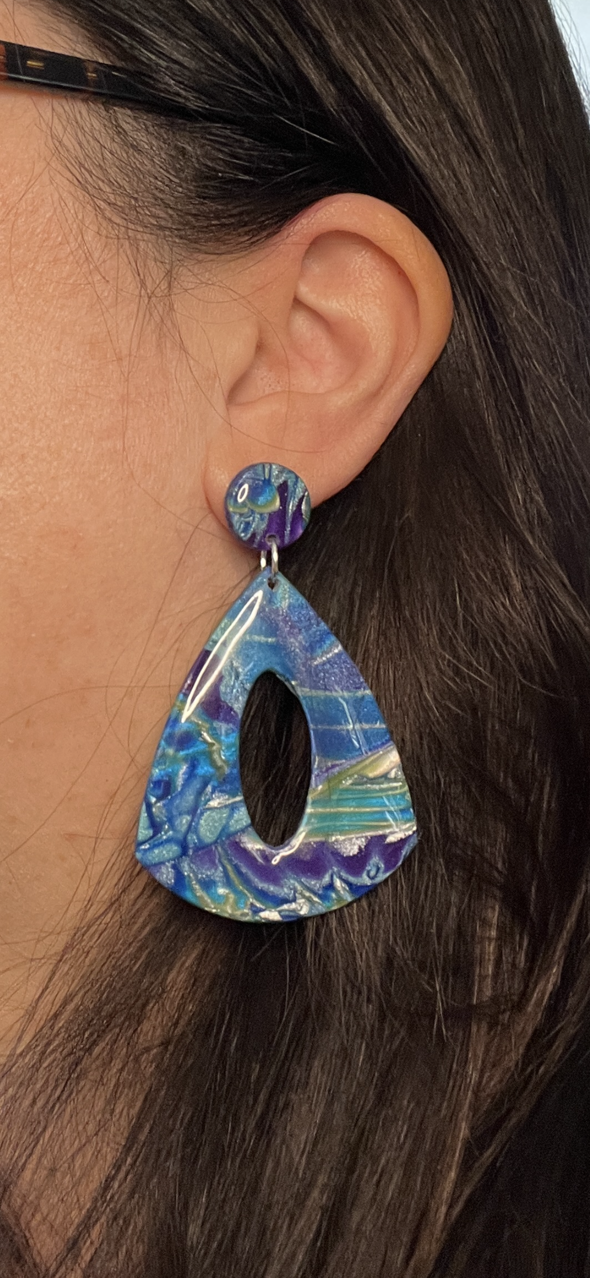 One of a kind Statement Earrings